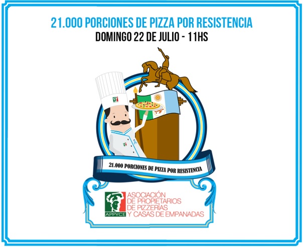 La pizza es protagonista de un récord en Resistencia