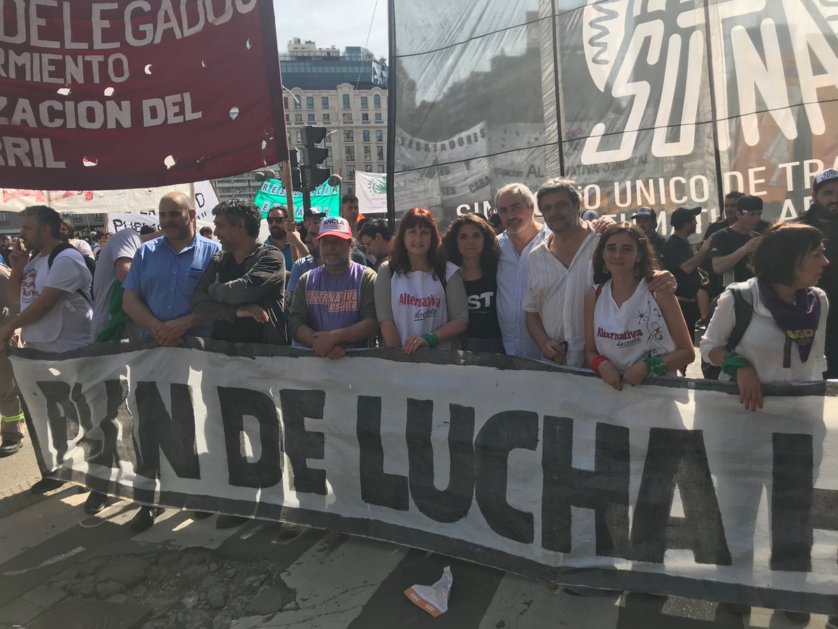 Bodart: “Hay que darle continuidad a la  lucha contra el ajuste de Macri-FMI”