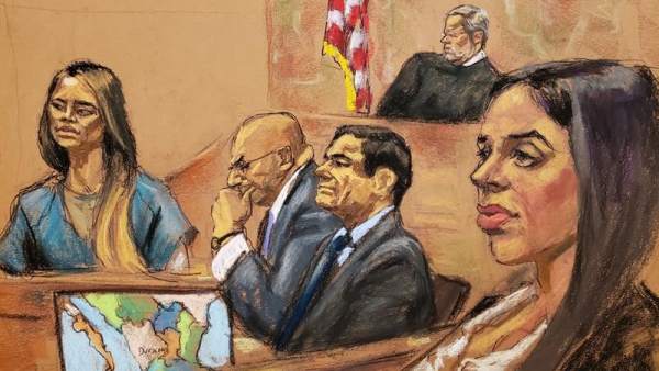 La examante de ‘El Chapo’ Guzmán, en el juicio: «A veces lo quería y a veces no»