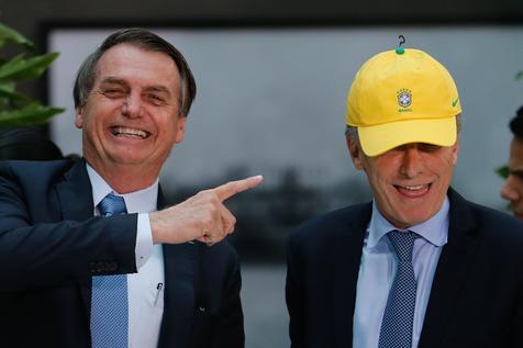 Bolsonaro con Macri y contra Maduro