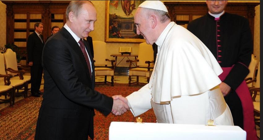 El Papa y Putin se reunieron durante casi una hora en el Vaticano
