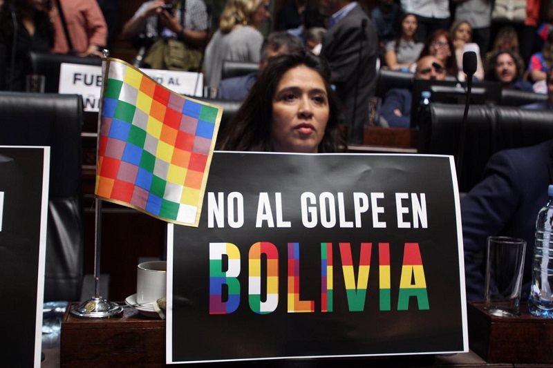 Legisladores de Unidad Ciudadana repudiaron el golpe de Estado en Bolivia