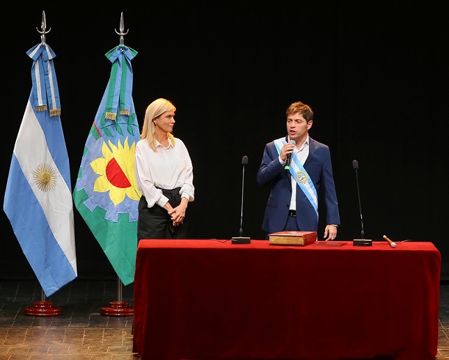 Kicillof tomó jura al gabinete de la Provincia de Buenos Aires
