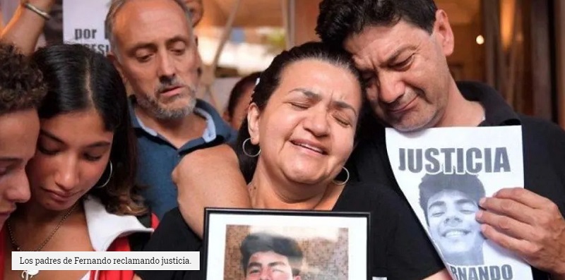 Mamá de Fernando Báez Sosa: «Basta de violencia»