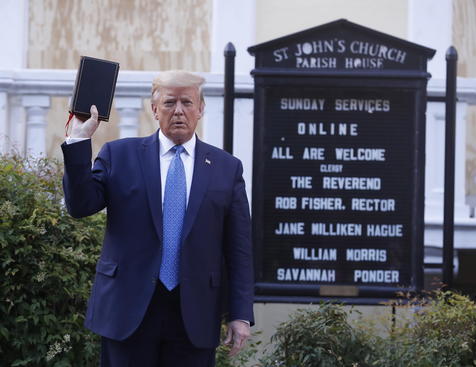 Donald Trump habla de terrorismo interno