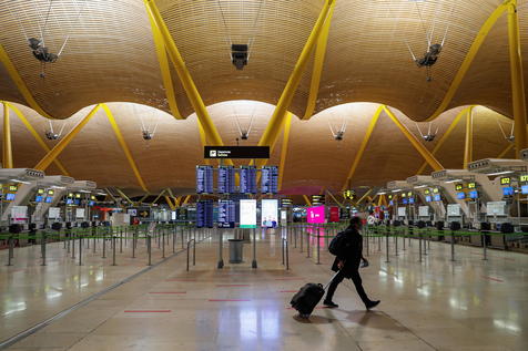 España perdió 65 millones de turistas en 2020