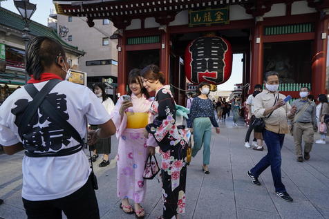 En Japón, el mayor colapso turístico desde 1950