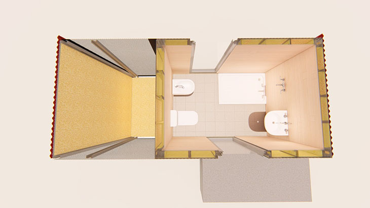 Un baño completo para todo terreno