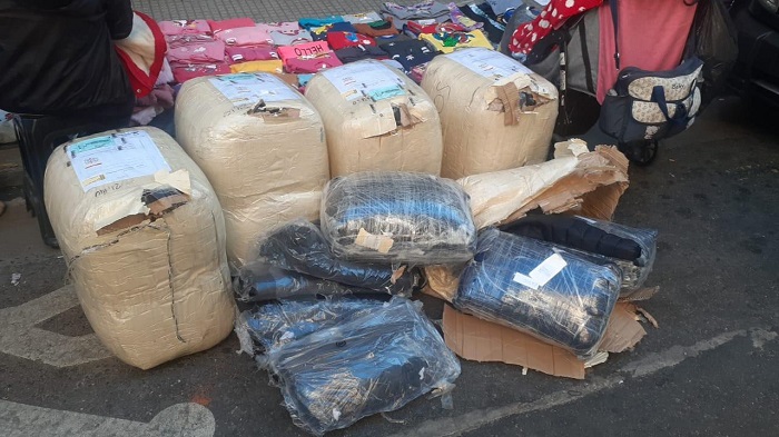 Secuestraron en hotel de Balvanera mercadería de contrabando valuada en un millón de pesos