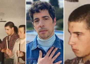 Esteban Lamothe sorprendió al mostrar cómo era su look a los 15 años