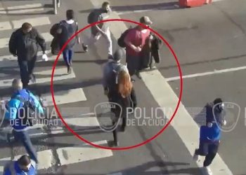 Con el aporte de las cámaras de seguridad, una arrebatadora fue detenida en Constitución