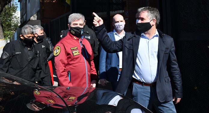 La Policía de la Ciudad sumó en el Barrio 21-24 / Zavaleta una nueva Oficina de Monitoreo de Video Vigilancia