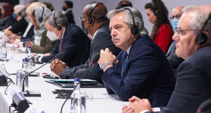 En la Cumbre de Cambio Climático, el Presidente pidió créditos para «acciones ambientales»