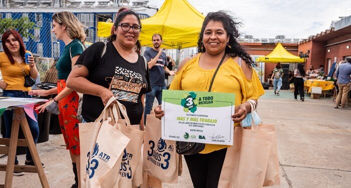 La Ciudad celebró los tres años de ATR, el programa de reciclaje del Barrio Mugica