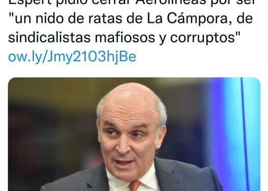 Lo que Alejandro Biondini respondió a Espert
