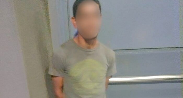 Tras alerta del CMU, fue detenido un hombre por intentar robar autopartes