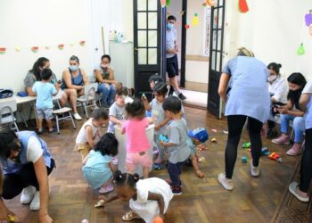Más de 8 mil niños y niñas volvieron a los Centros de Primera Infancia de la Ciudad