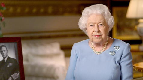 La reina Isabel II contrajo el virus