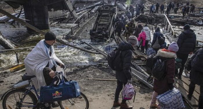 En Irpin hay niños torturados y asesinados, y existen crímenes en masa en torno a Kiev