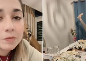 Nadie asistió a su fiesta de cumpleaños y ordenó 150 rollos de sushi. Su esposo vino al rescate y le alegró la noche