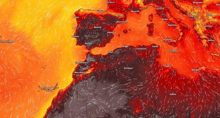 España: Continúa la ola de calor, una de las más intensas aunque con pocos récords