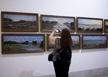«Panorama Cándido» es una muestra permanente del Museo Histórico Nacional