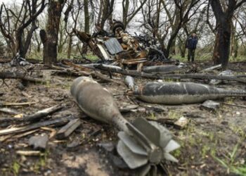 Lluvia de bombas sobre Donetsk