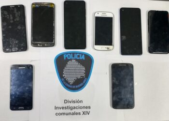 La Policía de la Ciudad recuperó celulares robados en el Barrio 31