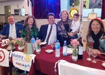 Se realizó la Fiesta 70 ° Aniversario del Rotary Club de Flores D. 4895