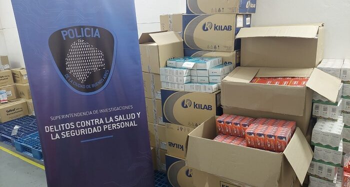 Incautaron más de 32 mil medicamentos que se distribuían de forma ilegal en una droguería de Villa Lugano