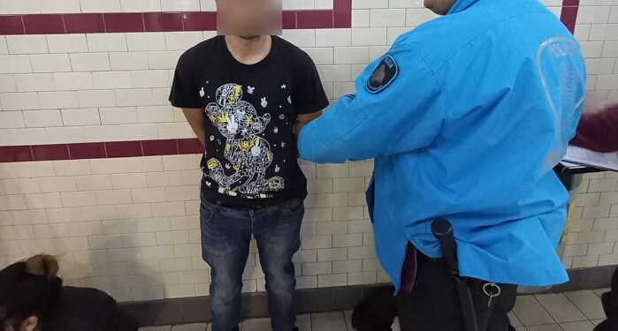 Una pareja de «pungas» colombianos fue detenida en el Subte