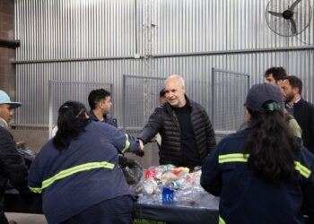 Rodríguez Larreta inauguró una planta de reciclaje en el Barrio Mugica