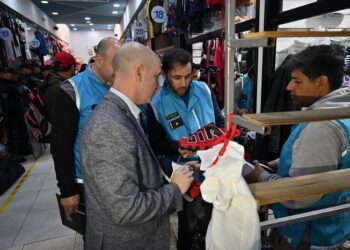 Secuestraron casi 9.000 prendas apócrifas por más de 13 millones de pesos