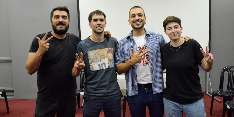 La JR CABA y la JP Porteña realizaron un encuentro en contra de la violencia política