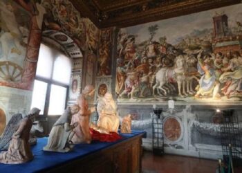 Un pesebre de 500 en Florencia