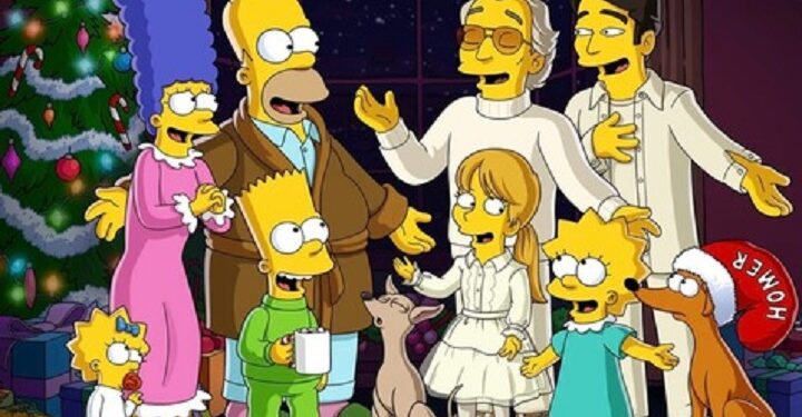 Los Simpson reciben a los Bocelli en Navidad