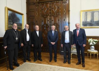 La CEA realizó el tradicional saludo navideño al presidente de la Nación