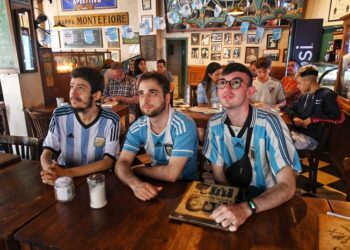 Alrededor del mundo se festejó la coronación de Argentina como nuevo campeón del mundo