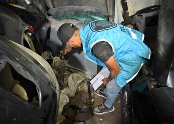 Clausuran en Constitución taller mecánico tras hallar un vehículo con pedido de secuestro por hurto