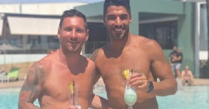 Luis Suárez pasará la Navidad con Lionel Messi en Rosario: los detalles