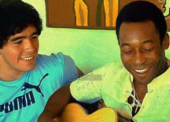 Pelé y Maradona, entre el cariño y los chispazos