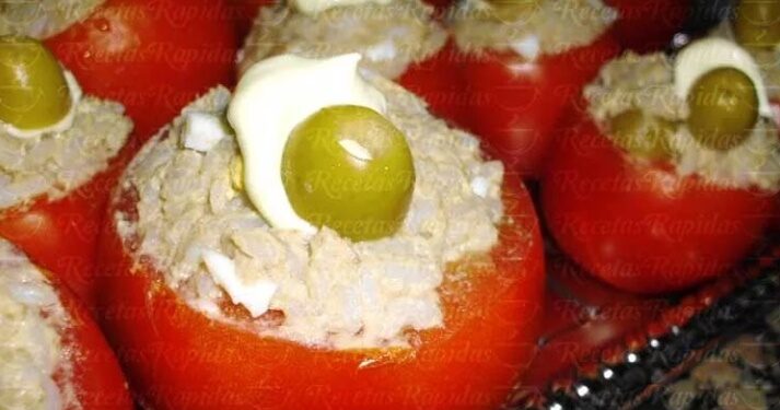 Los tomates rellenos no pueden faltar en Navidad