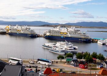 Ushuaia vivió un fin de semana repleto de cruceros turísticos