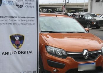 Robaba ruedas en Villa Devoto, fue detectado por el Anillo Digital y detenido en Budge