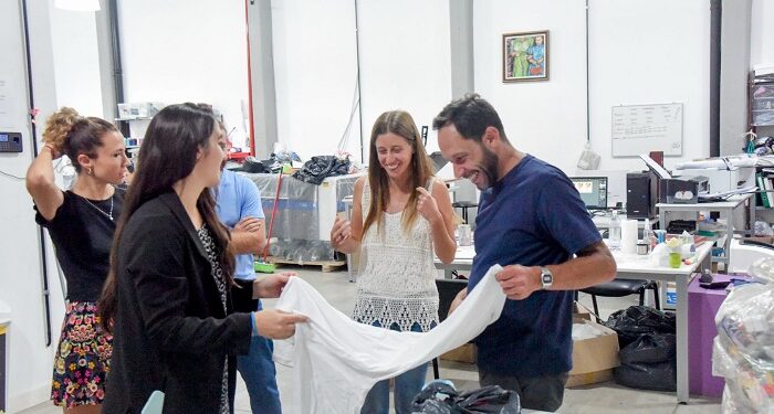Migliore y Ferraro recorrieron el Polo Textil San Antonio de Barracas