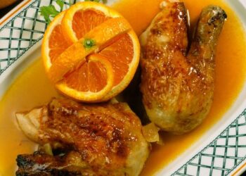 El pollo a la naranja es una comida típica de Asia y un verdadero clásico mundial