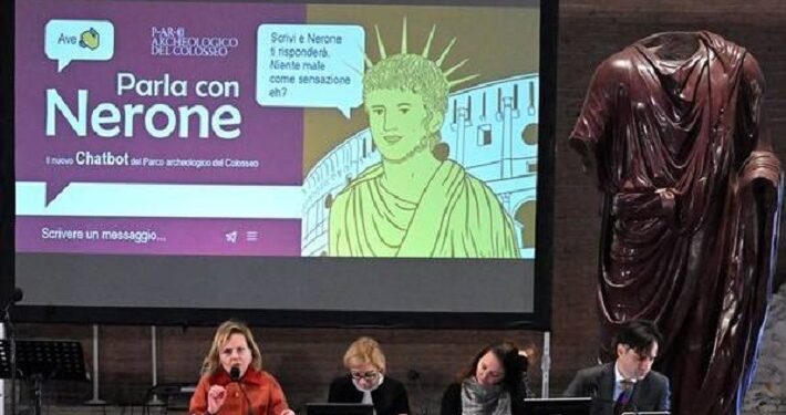 El Coliseo de Roma ya tiene un chatbot llamado Nerón