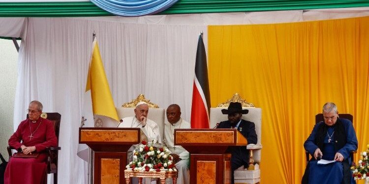 El Papa en Sudán del Sur: «¡Basta ya de violencia y destrucción!»
