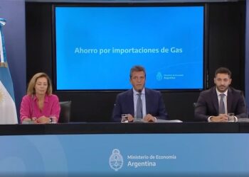 Massa anunció un ahorro de más de US$ 2.100 millones en energía importada