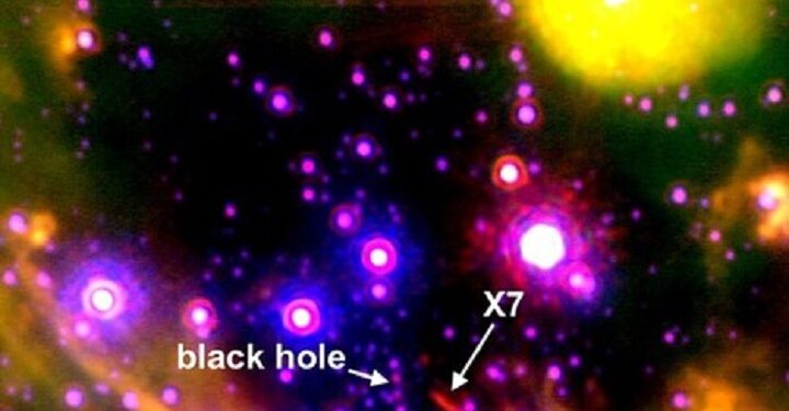 El misterioso objeto X7 que es atraído por el gran agujero negro en el centro de la Vía Láctea